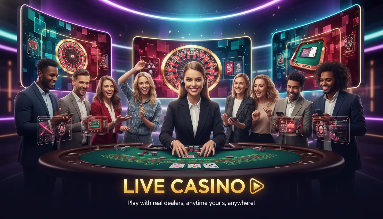 Spela live hos Maria casino